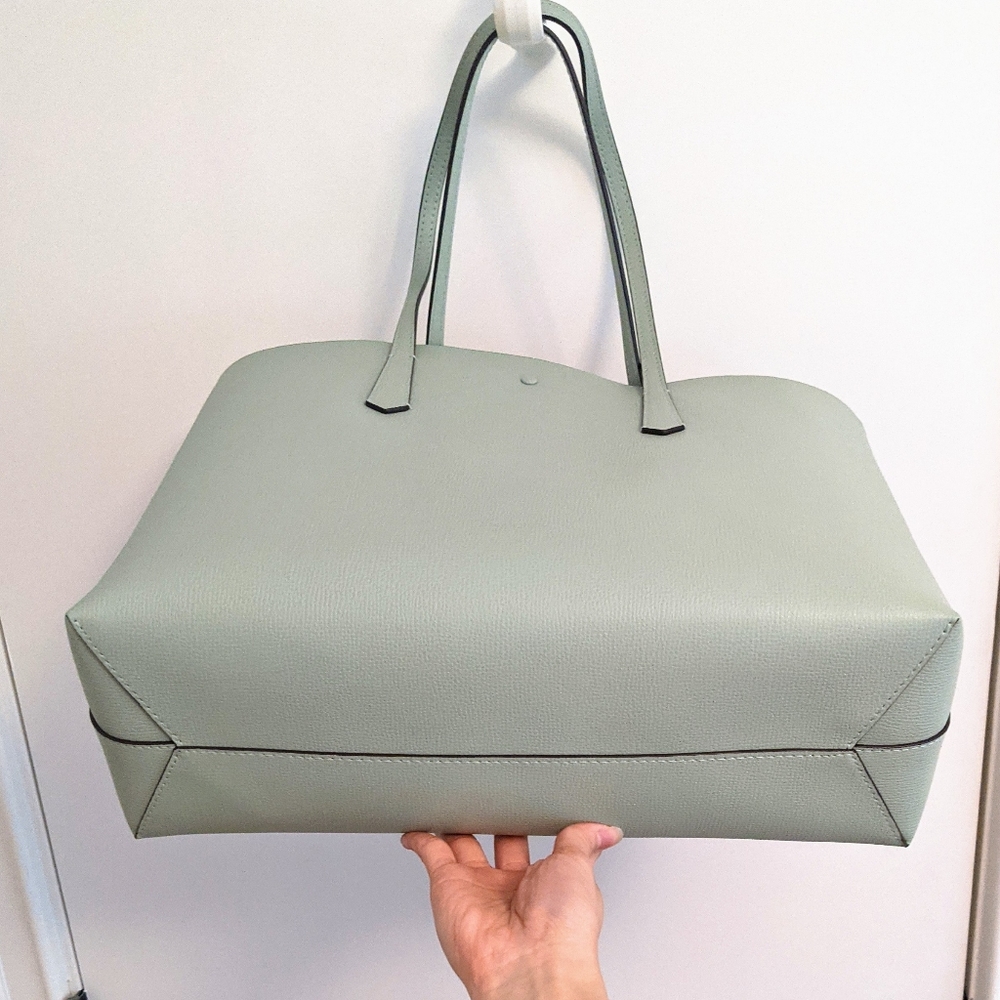 Kate Spade Pistachio Green Large Molly Tote Bag - Picture 4 of 8